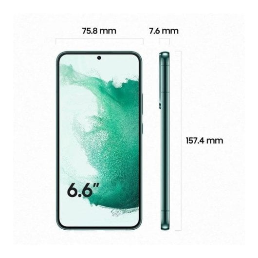 Samsung Galaxy S22 Plus 5G 8GB 128GB 6.6" Verde
