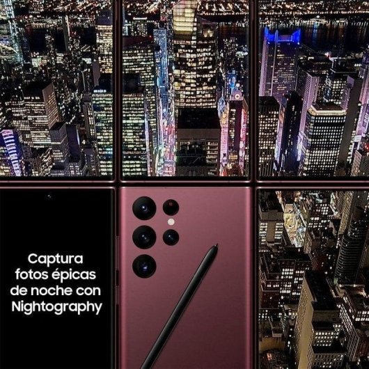 Samsung Galaxy S22 Ultra 5G 12GB 6.8" 512GB Preto Câmaras profissionais