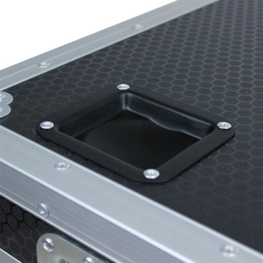 Kimex Flightcase 90 X 60 X 60 Cm Avec Plateau Et Séparateur Interne