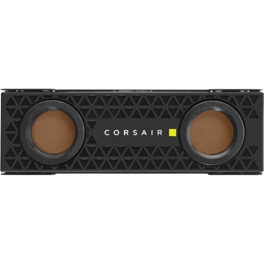 Blocco di raffreddamento a liquido Corsair Hydro X Series XM2 M.2 per SSD nero