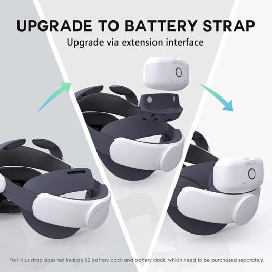 BOBOVR M2 Plus Correa para la Cabeza para Meta Quest 2