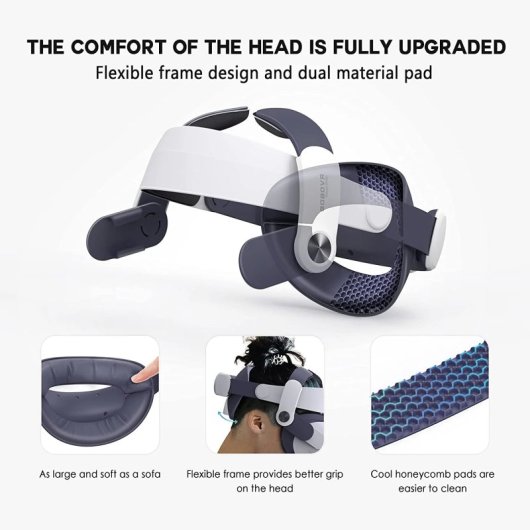 BOBOVR M2 Plus Correa para la Cabeza para Meta Quest 2