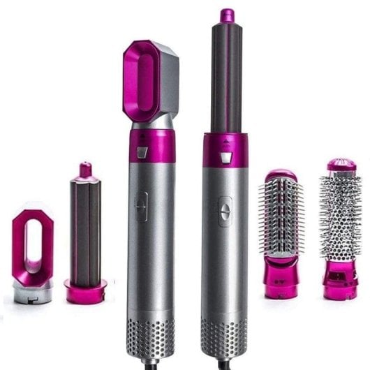 Modelador Multifuncional Klack Cepillo de Aire 1000W Iónica 3 Acessórios Redução de Estática