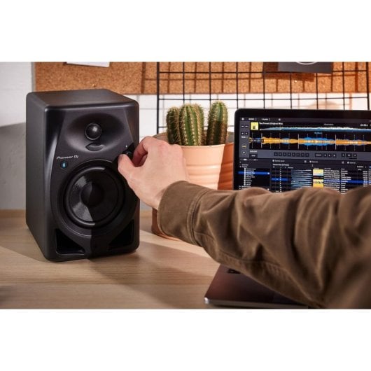 Pioneer DJ DM-40D-BT Altavoces de Monitor de 4'' con Bluetooth Negro