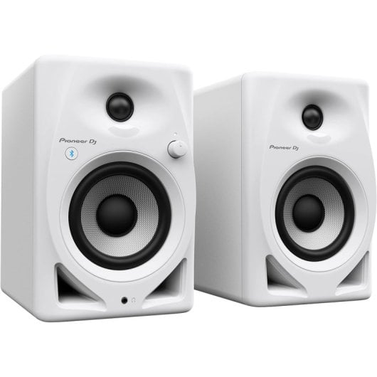 Pioneer DJ DM-40D-BT Altavoces de Monitor de 4'' con Bluetooth Blanco