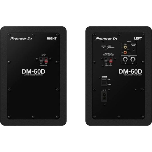Pioneer DJ DM-50D Altavoces de Monitor de 5'' Negro