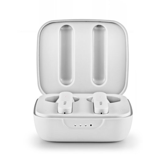 NGS Artica Move White Auriculares Inalámbricos con Estuche de Carga y Bluetooth 5.3 Blancos