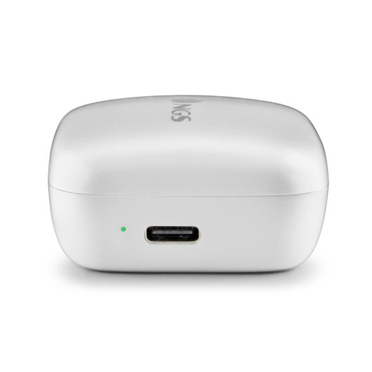 NGS Artica Move White Auriculares Inalámbricos con Estuche de Carga y Bluetooth 5.3 Blancos