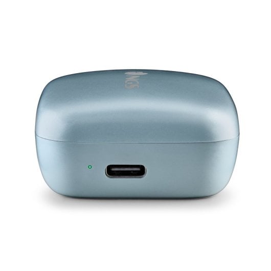 NGS ARTICA MOVE Casque Sans fil Ecouteurs Appels/Musique Bluetooth Bleu clair