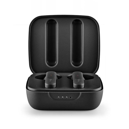 Auriculares NGS Artica Move inalámbricos Bluetooth 5.3 con micrófono y estuche negro