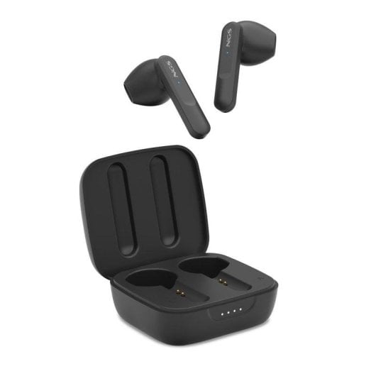 Auriculares NGS Artica Move inalámbricos Bluetooth 5.3 con micrófono y estuche negro