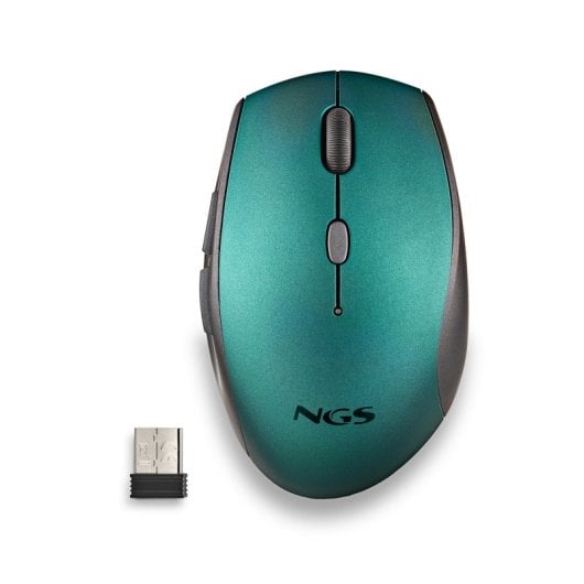 NGS Bee Blue Ratón Inalámbrico 1600 DPI Azul