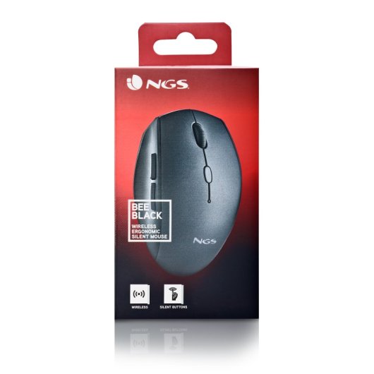 NGS BEE mouse Mano destra RF Wireless Ottico 1600 DPI Nero