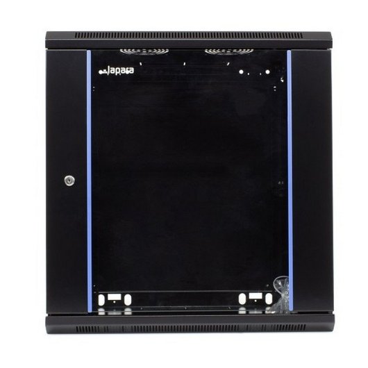 Lapara Armário Rack Mural Montado 12U 600x450mm Preto