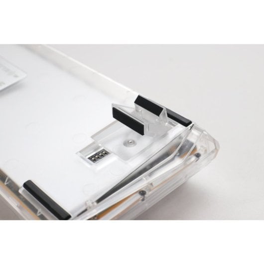Ducky One 3 SF 65 Aura White Teclado Mecânico Gaming Switch MX Red RGB PBT Branco