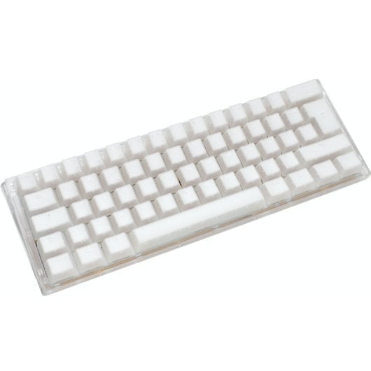 Ducky One 3 Mini Aura White Teclado Mecânico Gaming Switch MX Red RGB PBT Branco