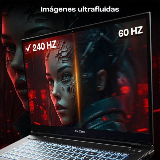 PcCom Legend 4070 Intel Core i9-14900HX/32GB/1TB SSD/RTX 4070/QHD/17.3"