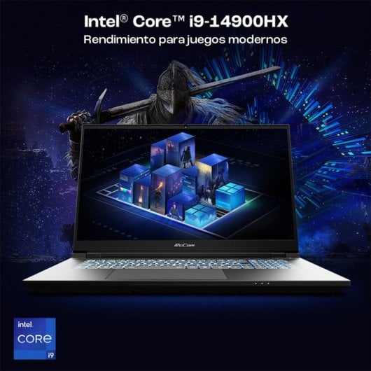 PcCom Legend 4070 Intel Core i9-14900HX/32GB/1TB SSD/RTX 4070/QHD/17.3"