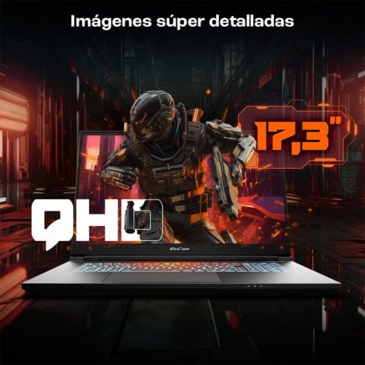 PcCom Legend 4070 Intel Core i9-14900HX/32GB/1TB SSD/RTX 4070/QHD/17.3"