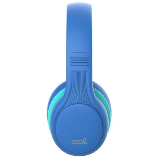 Cuffie Bluetooth per bambini Cool Kids con limitatore di volume blu