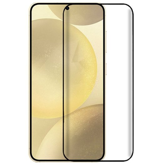 Cooler Full 3D-Displayschutz aus gehärtetem Glas für Samsung Galaxy S24 Plus