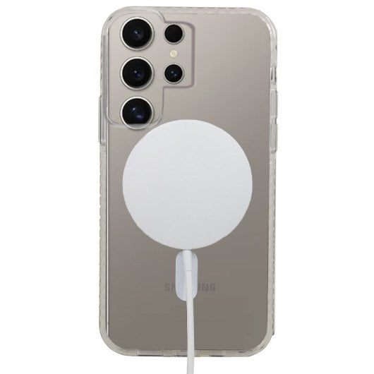 Cool Capa magnética transparente para Samsung Galaxy S24 Ultra