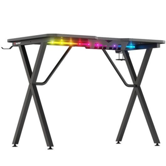 Tempest Shelter Mesa Gaming 120x60cm RGB Negra