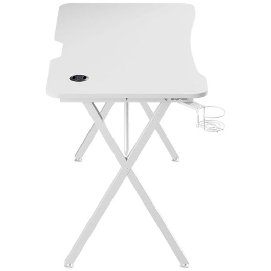 Tavolo da gioco Tempest Shelter White 100x60 cm RGB Bianco