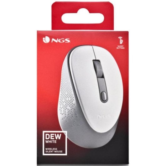 NGS DEW mouse Ambidestro RF Wireless Ottico 1600 DPI