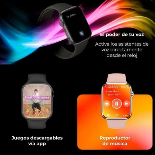 Ksix Urban 4 Mini Reloj Smartwatch 1.74" Negro