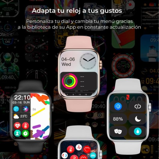 Ksix Urban 4 Mini Reloj Smartwatch 1.74" Negro