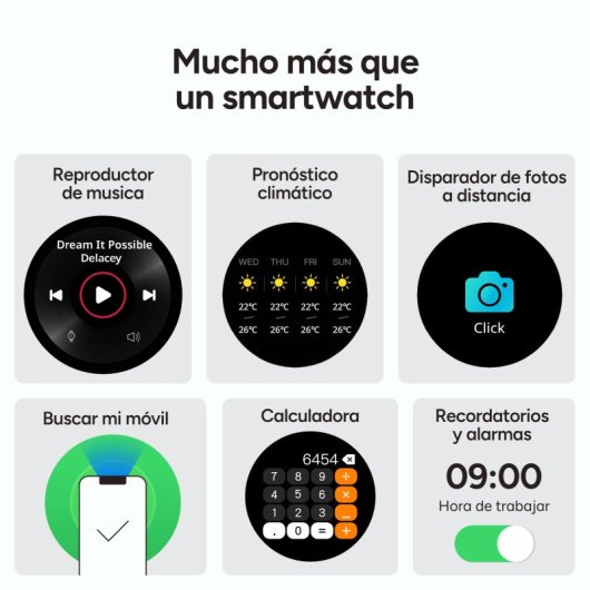 Ksix Titanium Bluetooth 55mm AMOLED Nero Taglia Unica IP67 SpO2 Cardiofrequenzimetro Sonno 5gg