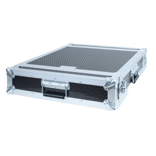 Kimex Flight Case Rack 19'' Maleta con Doble Puerta 2u