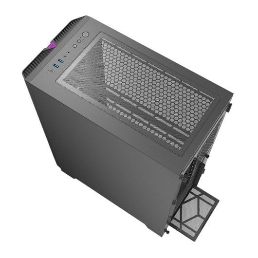 Montech SKY ONE LITE Cristal Templado USB 3.2 Negra