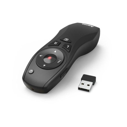 Hama X Pointer 6-em-1 Apontador Sem Fios Preto
