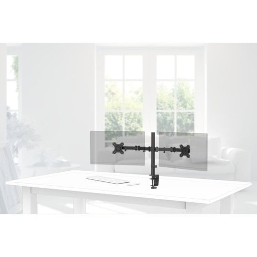 Hama 00118491 Flachbildschirm-Tischhalterung 81,3 cm (32") Schwarz Tisch/Bank