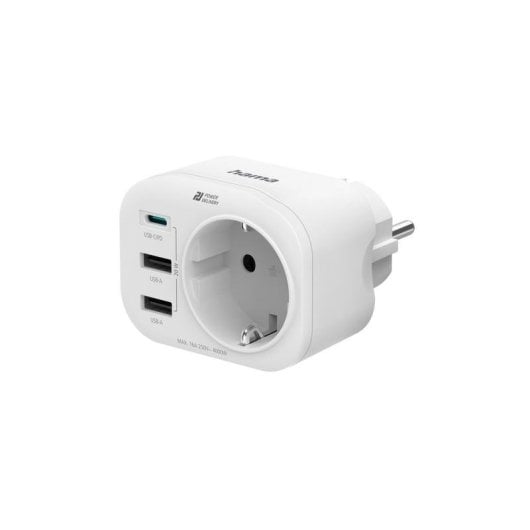Prise intelligente Hama 00223342 Ports USB-A USB-C Charge rapide Sécurité intégrée