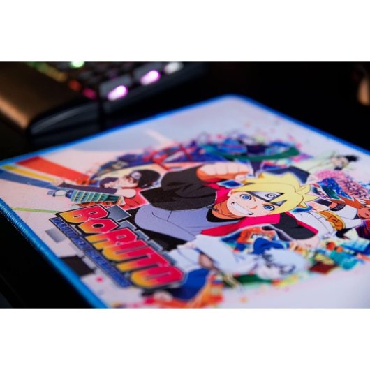 Konix Boruto World Tapis de souris de jeu Multicolore