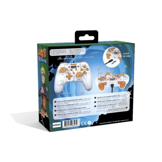 Konix Kakashi Gamepad con Cable para Nintendo Switch/PC
