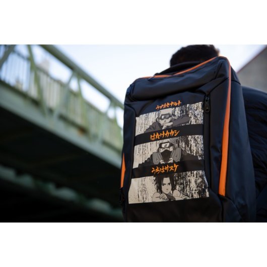 Konix Naruto Mochila para Portátiles Hasta 17" Negra