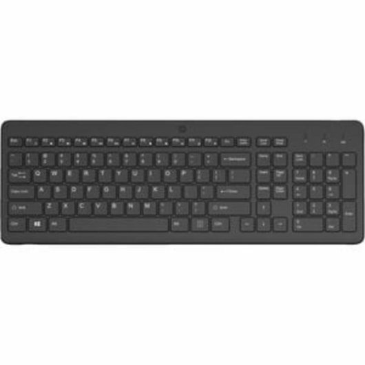 Teclado HP 225 inalámbrico de membrana completo con teclado numérico y layout portugués