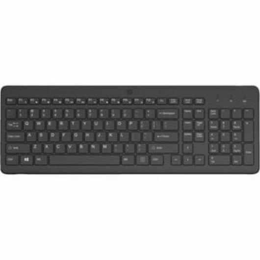 Teclado HP 225 inalámbrico de membrana completo con teclado numérico y layout portugués