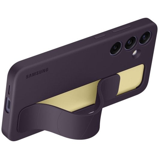 Samsung Standing Grip Case Funda con Soporte Violeta Oscuro para Galaxy S24 Plus