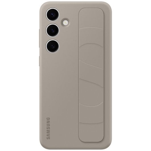 Samsung Standing Grip Case Funda con Soporte Marrón para Galaxy S24 Plus