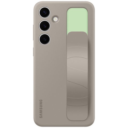 Samsung Standing Grip Case Funda con Soporte Marrón para Galaxy S24 Plus