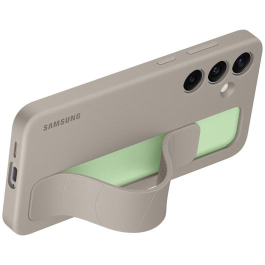 Samsung Standing Grip Case Funda con Soporte Marrón para Galaxy S24 Plus