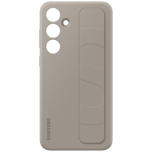 Samsung Standing Grip Case Funda con Soporte Marrón para Galaxy S24 Plus