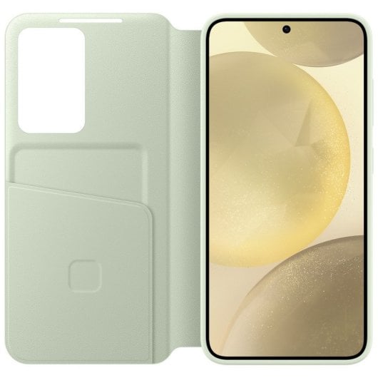 Samsung Funda con Tapa Inteligente Verde Claro para Galaxy S24