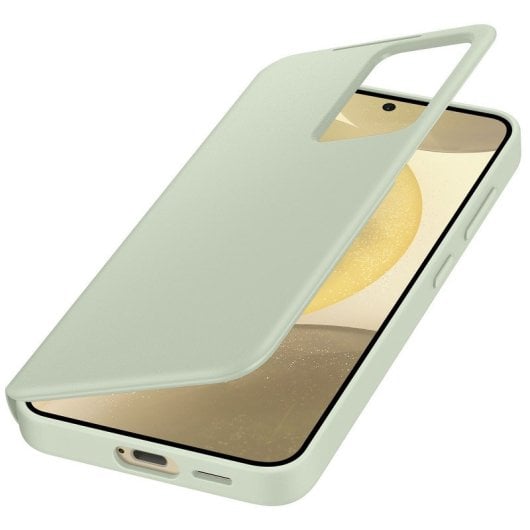 Samsung Funda con Tapa Inteligente Verde Claro para Galaxy S24