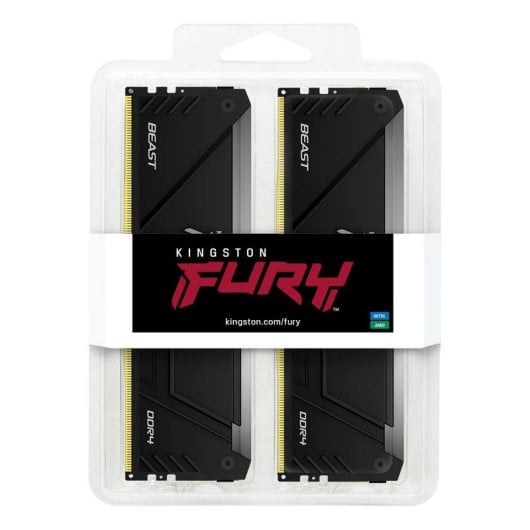 Kingston FURY Beast RGB DDR4 3200MHz 32GB 2x16GB CL16